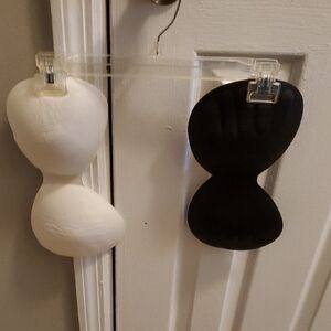 Black and White Push Up Bra